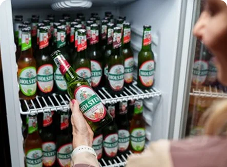 Holsten non-alcoholic malt drink product range